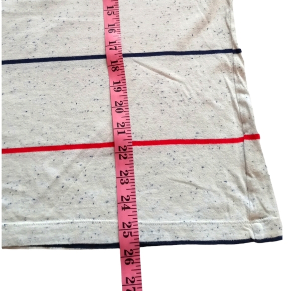 Old Navy Men Softest Tank Top Striped Size S/P. White, Red, Blue. - Picture 6 of 7